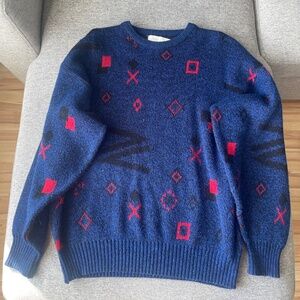 vintage wool knit large